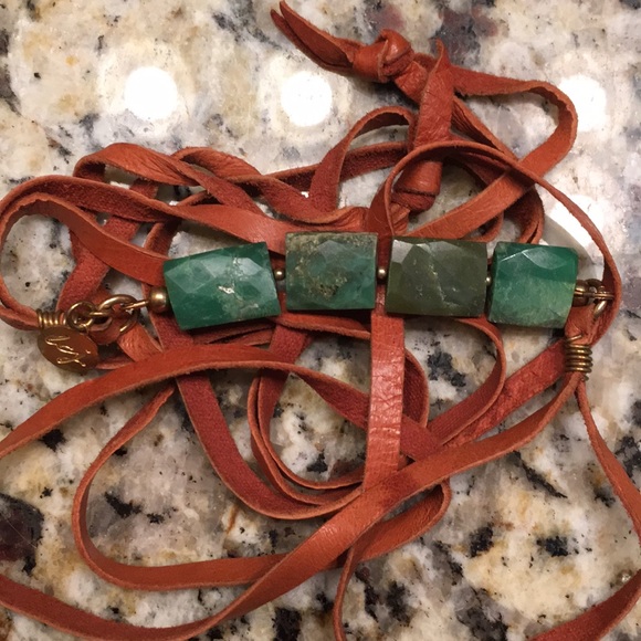 Leather wrap bracelet - Picture 4 of 4